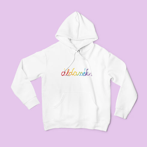 ZShowTime unisex kapucnis pulcsi - Áldassék Pride Edition